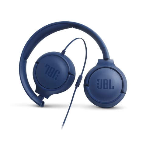 Słuchawki z mikrofonem Na głowę JBL Tune 500 Niebieski (3.5 mm minijack wtyk/Niebieski) Słuchawki z mikrofonem Na głowę JBL Tune 500 Niebieski (3.5 mm minijack wtyk/Niebieski)