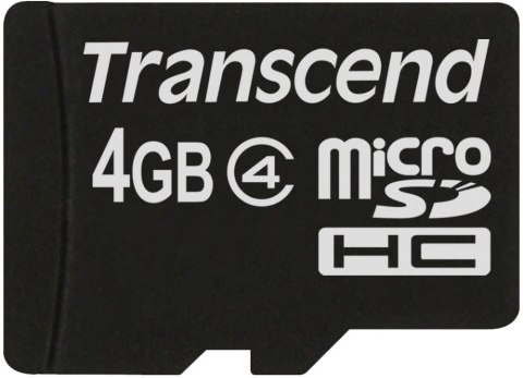 Karta pamięci TRANSCEND 4 GB Adapter SD Karta pamięci TRANSCEND 4 GB Adapter SD