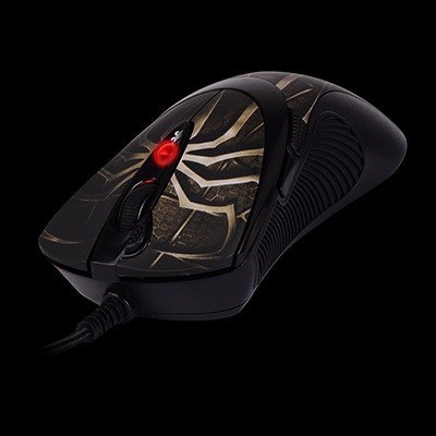 Mysz komputerowa A4 TECH Evo XGame Laser Oscar X747 Brown Fire A4TMYS29980 (laserowa; 3600 DPI; kolor brązowy) Mysz komputerowa A4 TECH Evo XGame Laser Oscar X747 Brown Fire A4TMYS29980 (laserowa; 3600 DPI; kolor brązowy)