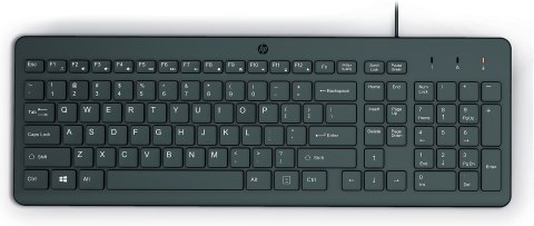 Klawiatura HP 150 Wired Keyboard przewodowa czarna 664R5AA Klawiatura HP 150 Wired Keyboard przewodowa czarna 664R5AA