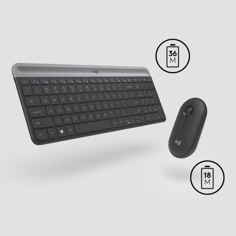 Wireless Keyboard and Mouse Combo MK470 GRAPHITE Wireless Keyboard and Mouse Combo MK470 GRAPHITE