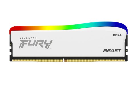 KINGSTON DDR4 16GB 3200MT/s CL16 DIMM FURY Beast White RGB SE KINGSTON DDR4 16GB 3200MT/s CL16 DIMM FURY Beast White RGB SE