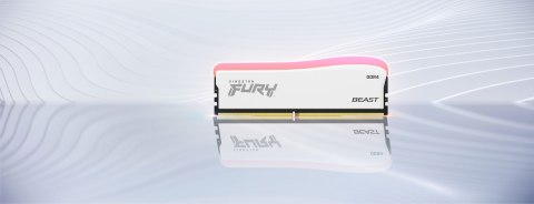 KINGSTON DDR4 16GB 3200MT/s CL16 DIMM FURY Beast White RGB SE KINGSTON DDR4 16GB 3200MT/s CL16 DIMM FURY Beast White RGB SE