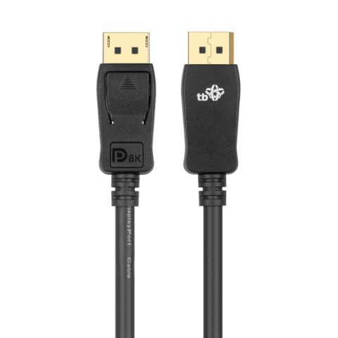 TB AKTBXVDMDP1418B 1.8m /s1x DisplayPort (wtyk) 1x DisplayPort (wtyk) TB AKTBXVDMDP1418B 1.8m /s1x DisplayPort (wtyk) 1x DisplayPort (wtyk)