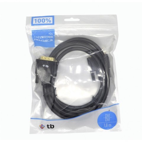 TB DVI - DVI 1.8m /s1x DVI-D 1x DVI-D TB DVI - DVI 1.8m /s1x DVI-D 1x DVI-D