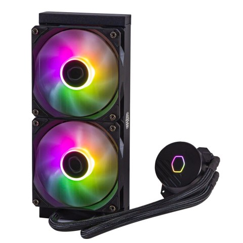 COOLER MASTER CHŁODZENIE WODNE CPU MASTERLIQUID 240L CORE ARGB MLW-D24M-A18PZ-R1