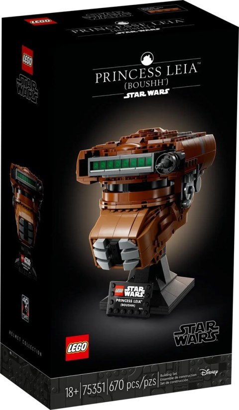 LEGO Star Wars 75351 Hełm księżniczki Lei LEGO Star Wars 75351 Hełm księżniczki Lei