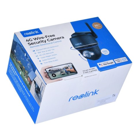 Kamera REOLINK GO PT PLUS 4G LTE USB-C CZARNA