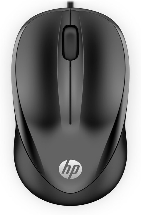 Mysz HP 1000 Wired Optical Mouse with 3 Buttons and 1000 DPI przewodowa czarna 4QM14AA Mysz HP 1000 Wired Optical Mouse with 3 Buttons and 1000 DPI przewodowa czarna 4QM14AA