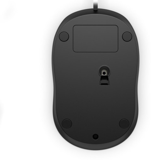 Mysz HP 1000 Wired Optical Mouse with 3 Buttons and 1000 DPI przewodowa czarna 4QM14AA Mysz HP 1000 Wired Optical Mouse with 3 Buttons and 1000 DPI przewodowa czarna 4QM14AA