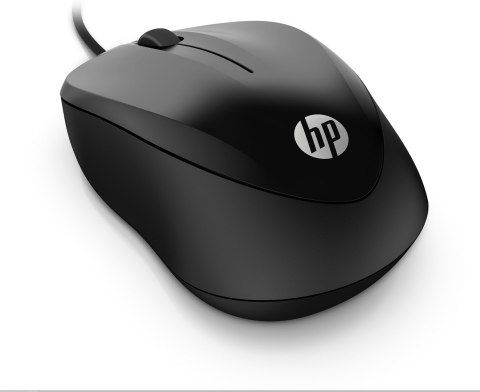 Mysz HP 1000 Wired Optical Mouse with 3 Buttons and 1000 DPI przewodowa czarna 4QM14AA Mysz HP 1000 Wired Optical Mouse with 3 Buttons and 1000 DPI przewodowa czarna 4QM14AA