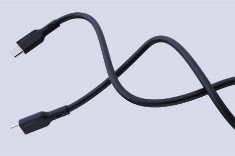 AUKEY CB-SCC241 KABEL USB-C 5A 240W 20V 1M SILICONE AUKEY CB-SCC241 KABEL USB-C 5A 240W 20V 1M SILICONE