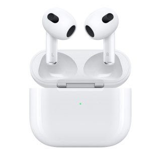 Słuchawki bezprzewodowe douszne Apple AirPods 3 gen. z etui Lightning białe