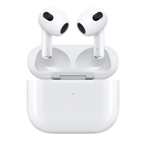 Słuchawki bezprzewodowe douszne Apple AirPods 3 gen. z etui Lightning białe